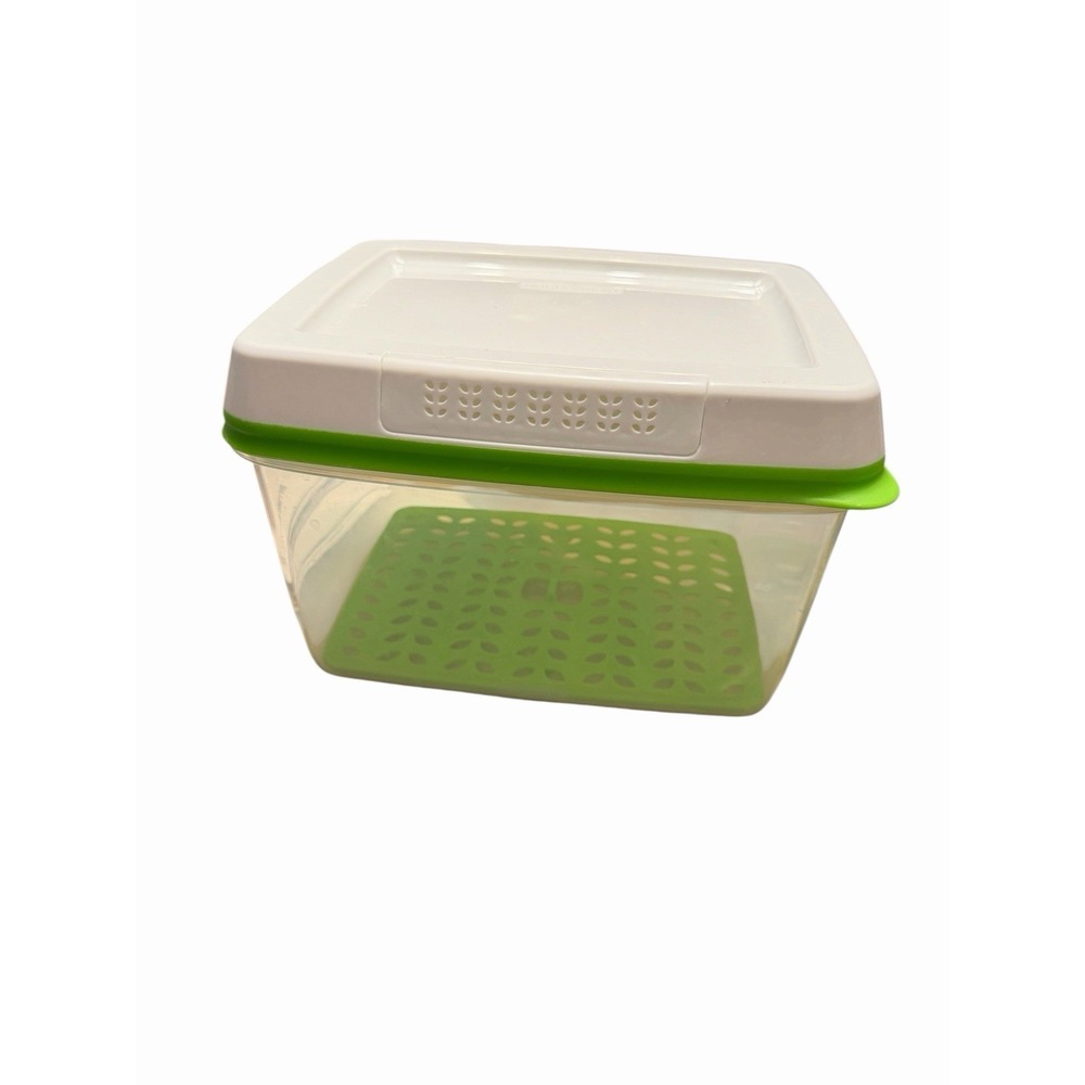 Rubbermaid FreshWorks‎ Produce Saver Fresh W/ Insert Vent Large 17.3 Cups 4.1 L